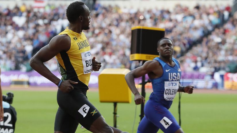 Usain Bolt, Christian Coleman