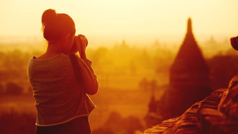 cestovanie, cestovateľka, turistka, Bagan,...