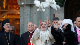 Pápež sa stretol s ukrajinskou gréckokatolíckou komunitou