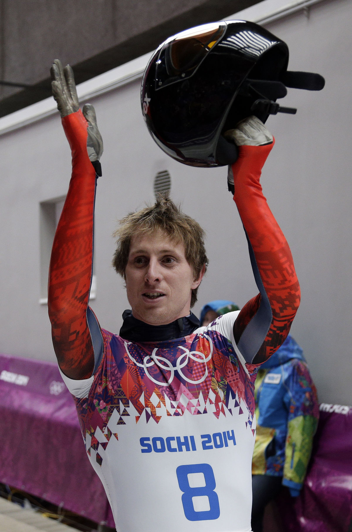 Sergej Čudinov na ZOH 2014 v Soči.