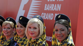 Hostesky, Bahrajn, F1