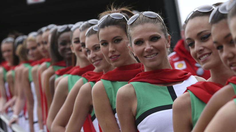 Hostesky na Veľkej cene Monaka F1.