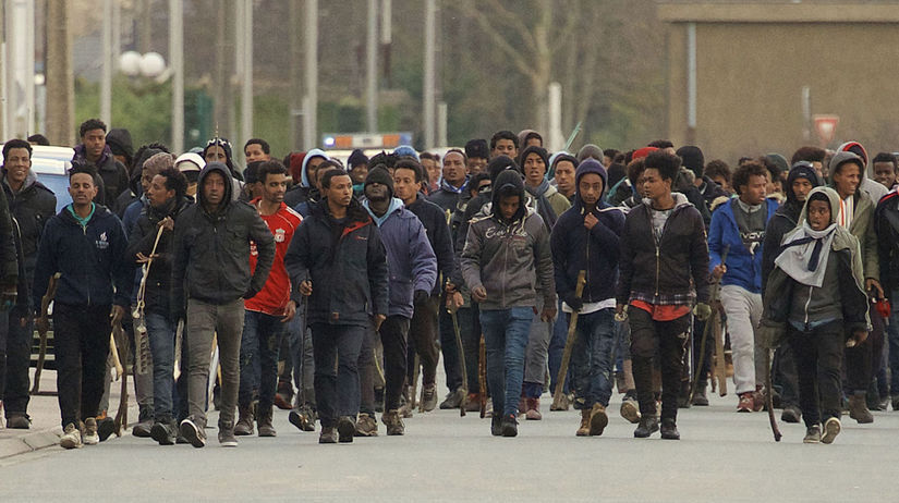 Francúzsko, Calais, migranti
