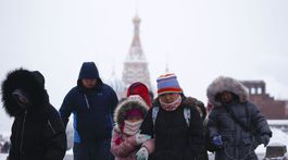Moskva, sneh