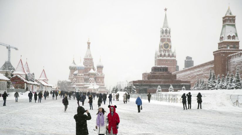 Rusko počasie zima sneh