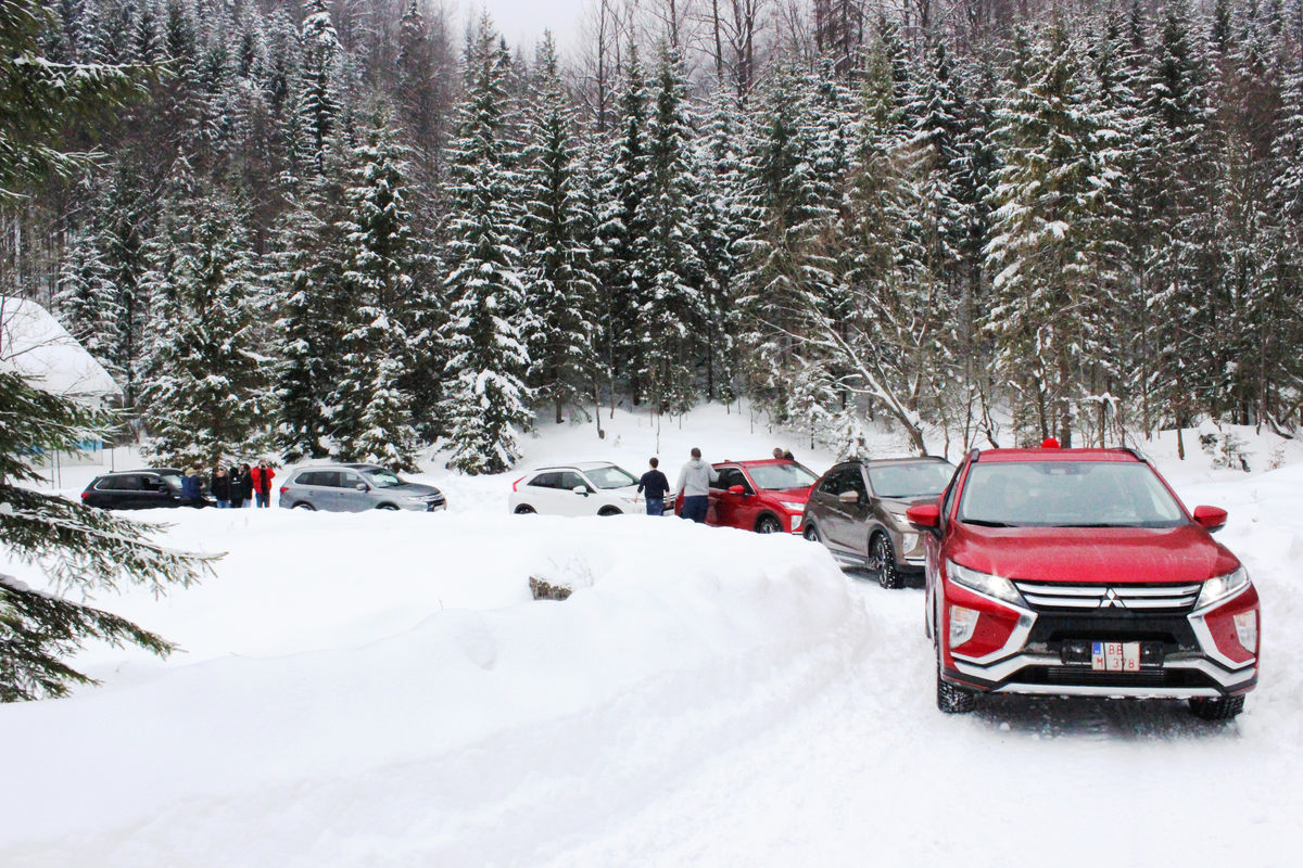 Mitsubishi Eclipse Cross zvládol 14 kilometrov...