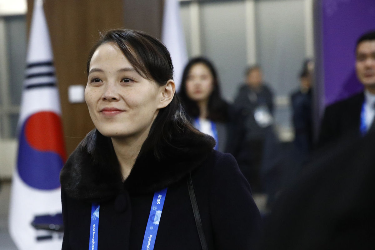 Kimova sestra Kim Jo-Čong.