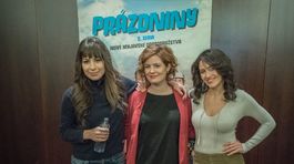 Kristína Greppelová,  Zuzana Norisová a Lucia Siposová