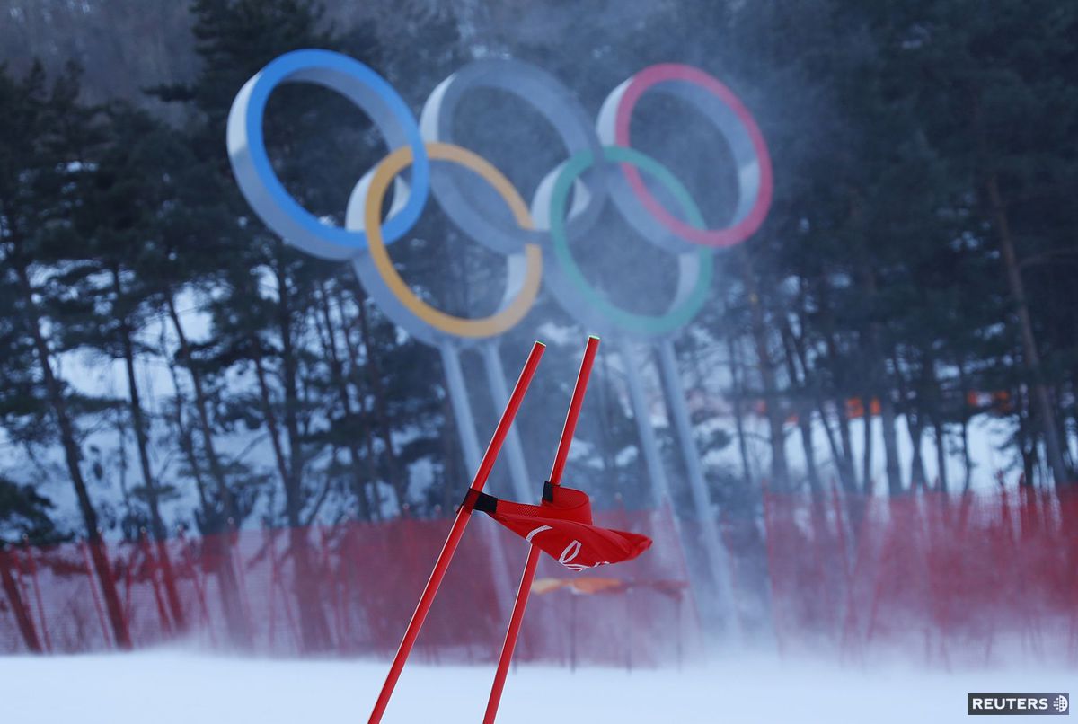 Obrovský slalom žien na ZOH v Pjongčangu...