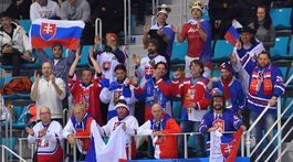 ZOH 2018, hokej, Slovensko - Rusko, fanúšik