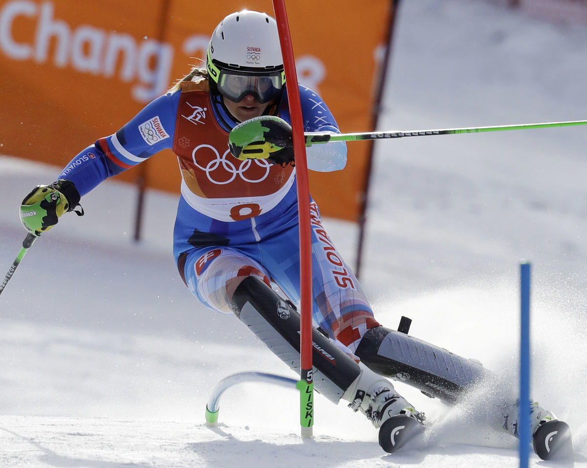 Slovenska Veronika Velez Zuzulová v 1. kole...