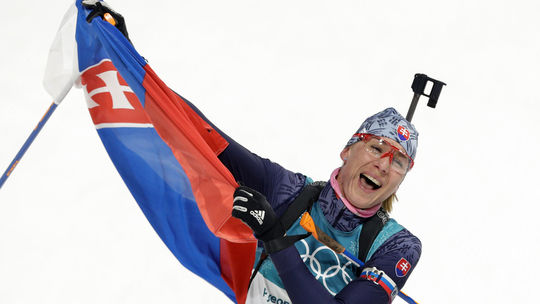 ZOH 2018, biatlon, Kuzminová