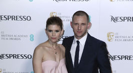Herečka Kate Mara a jej manžel - herec Jamie Bell.