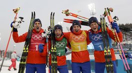 Sundby po triumfe Nórov v štafete: Máme fantastický tím
