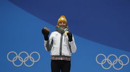 ZOH 2018, zlatá medaila, Kuzminová