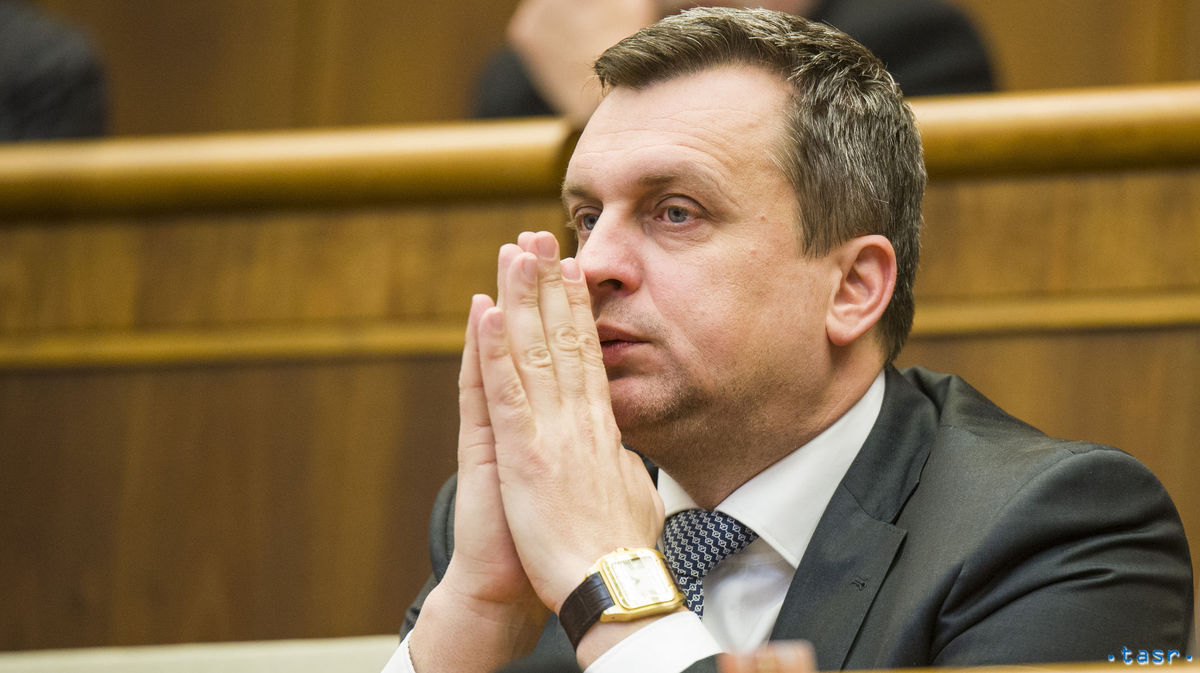 Predseda NR SR Andrej Danko (SNS) počas...