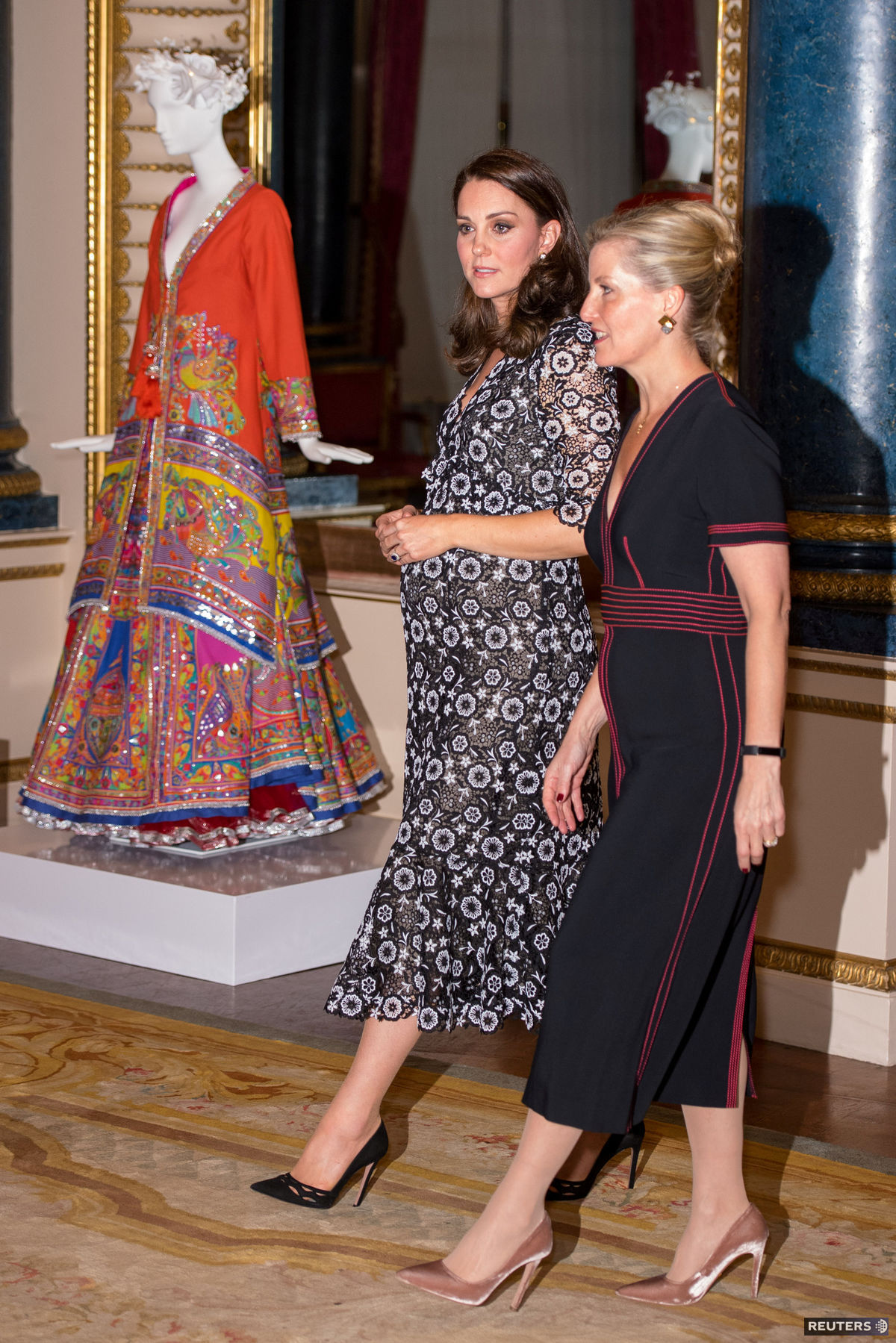 Britská vojvodkyňa Catherine z Cambridge...
