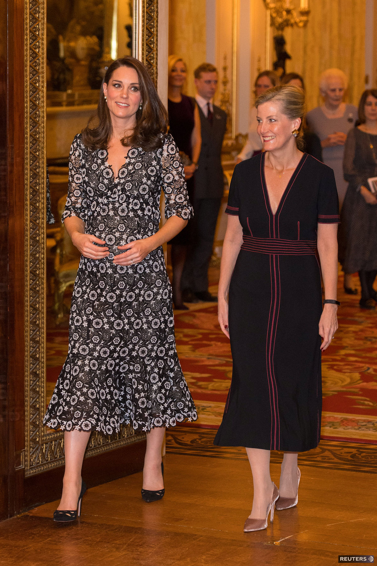 Britská vojvodkyňa Catherine z Cambridge...