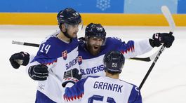 ZOH 2018, hokej, osemfinále, Slovensko - USA