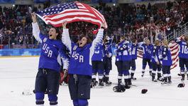 ZOH 2018, hokej, finále ženy Kanada - USA
