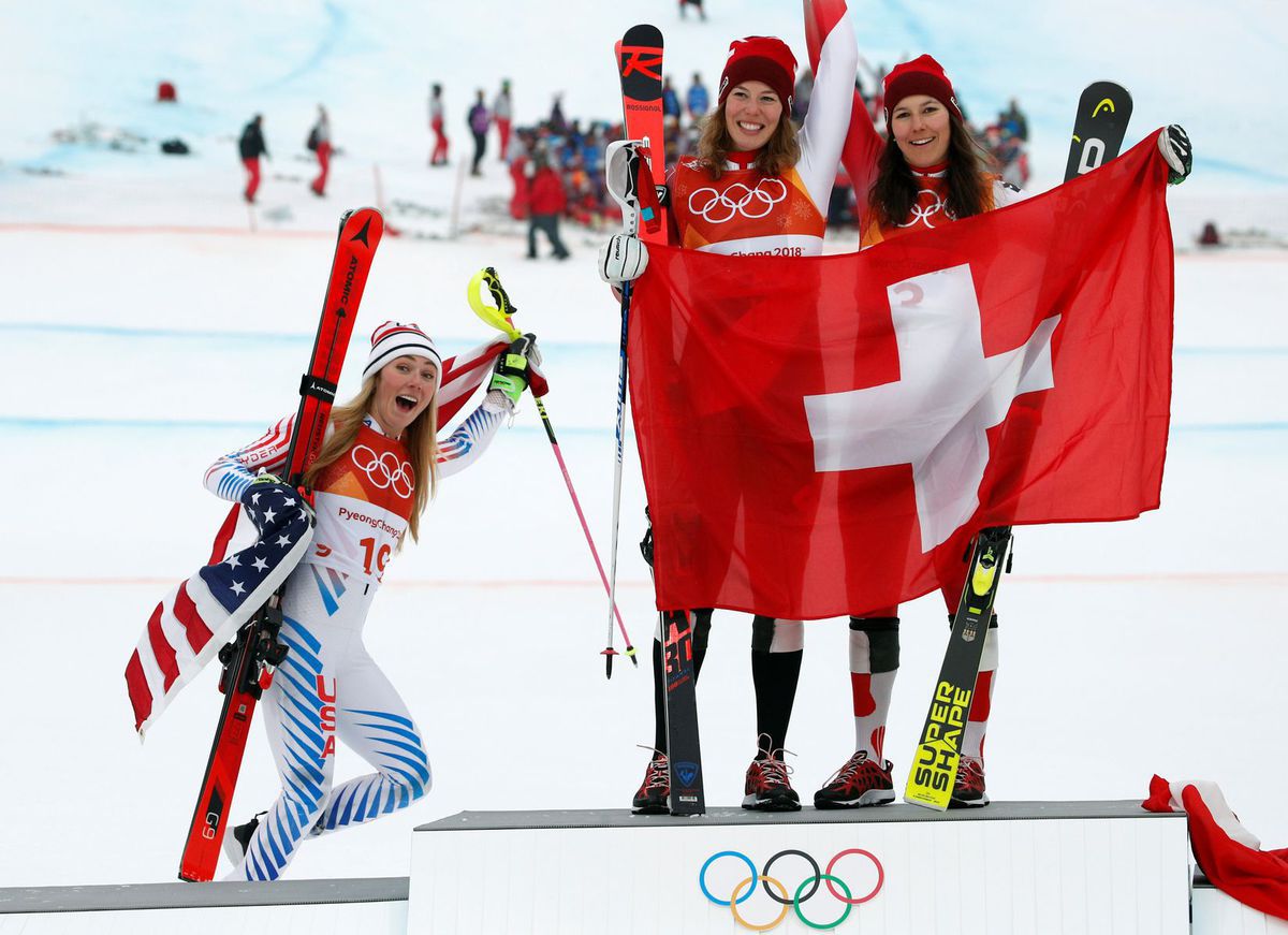 Strieborná Američanka Mikaela Shiffrinová...