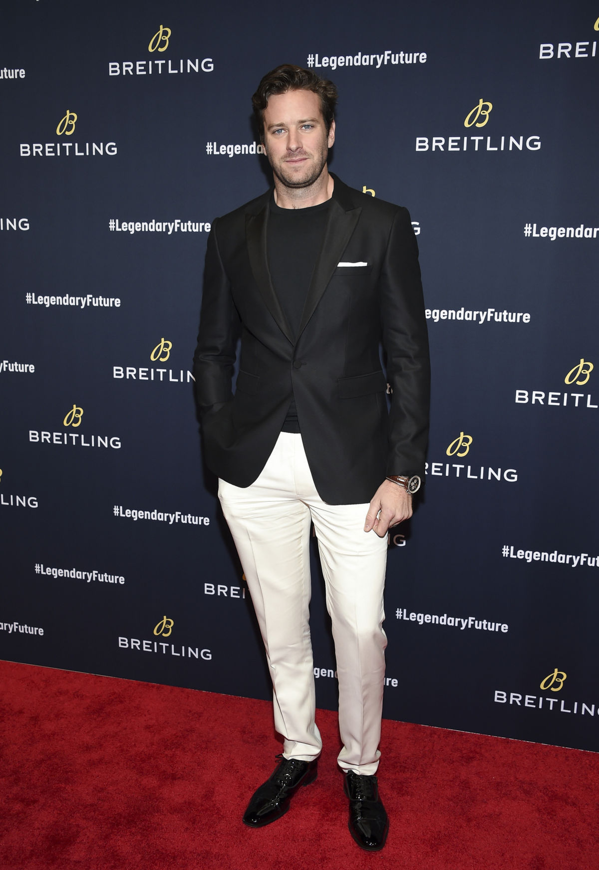 Herec Armie Hammer.