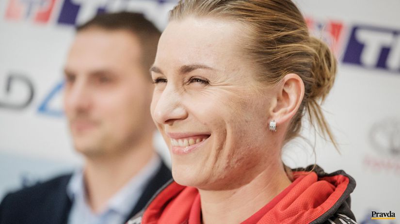 Anastasia Kuzminová aj napriek dlhej ceste...