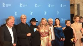 Delegácia filmu Tlmočník slovenského režiséra Martina Šulíka na festivale v Berlíne. 