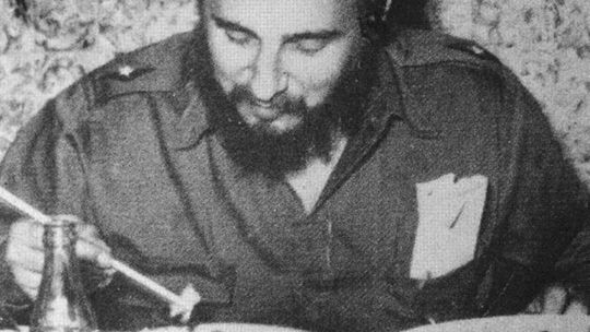 Fidel Castro sa nadchýnal čerstvými potravinami.