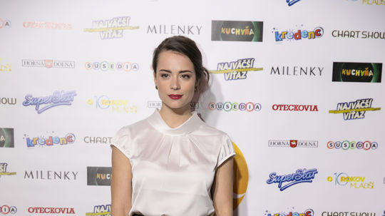 Herečka Gabriela Marcinková. 