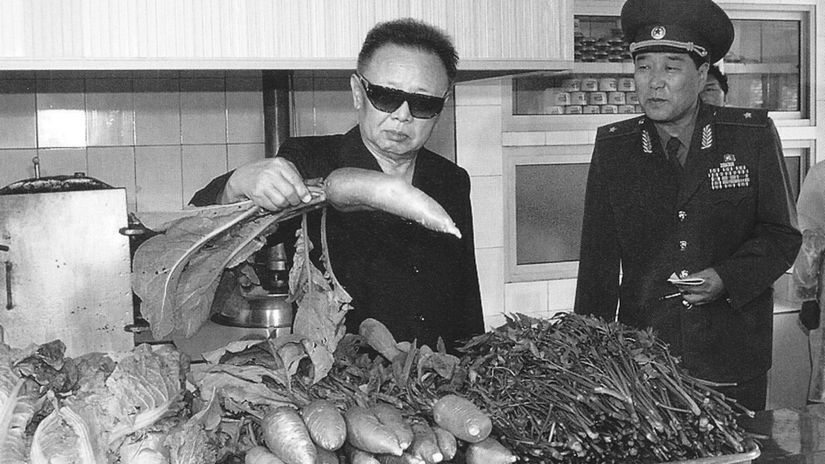 Kim Čong-il vyžadoval, aby jedlo bolo dokonalé.