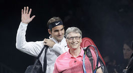 Bill Gates, Roger Federer