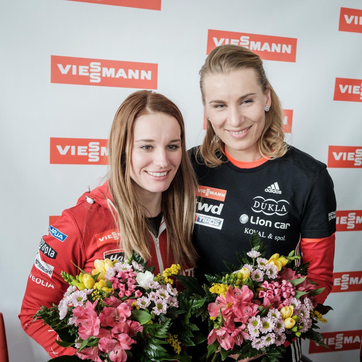 Paulína Fialková (vľavo) a Anastasia Kuzminová.