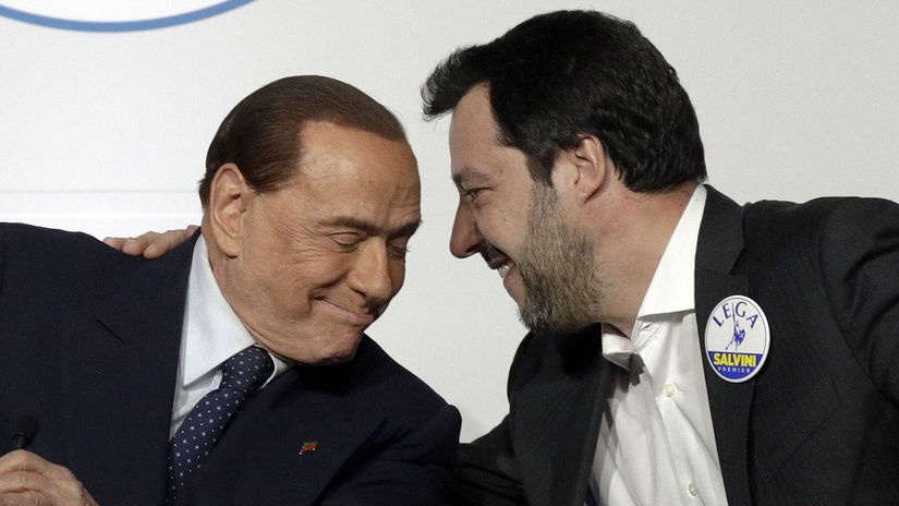 Taliansko, Silvio Berlusconi, Liga, Matteo Salvini