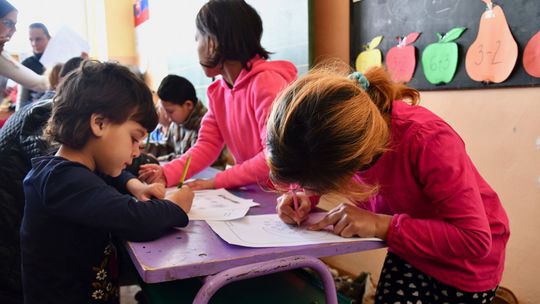 žiaci, škola, Rómovia, ubytovanie, Poprad,...