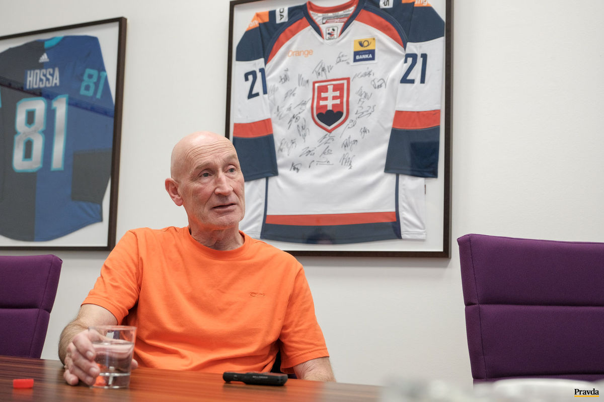Craig Ramsay počas rozhovoru.