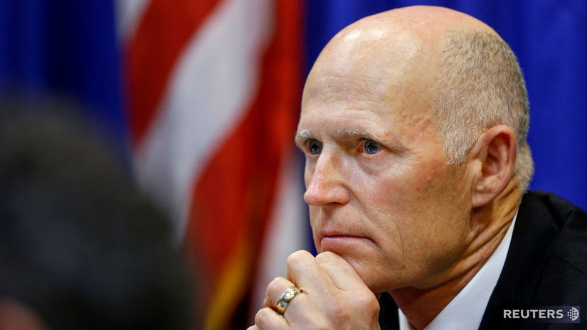 USA, zbrane, Florida, guvernér, Rick Scott