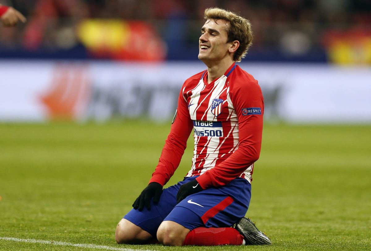Jeden z gólov Atlética strelil Antoine Griezmann.