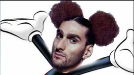 FOTO: Fellaini opäť baví športový svet. S účesom ako Myšiak Mickey