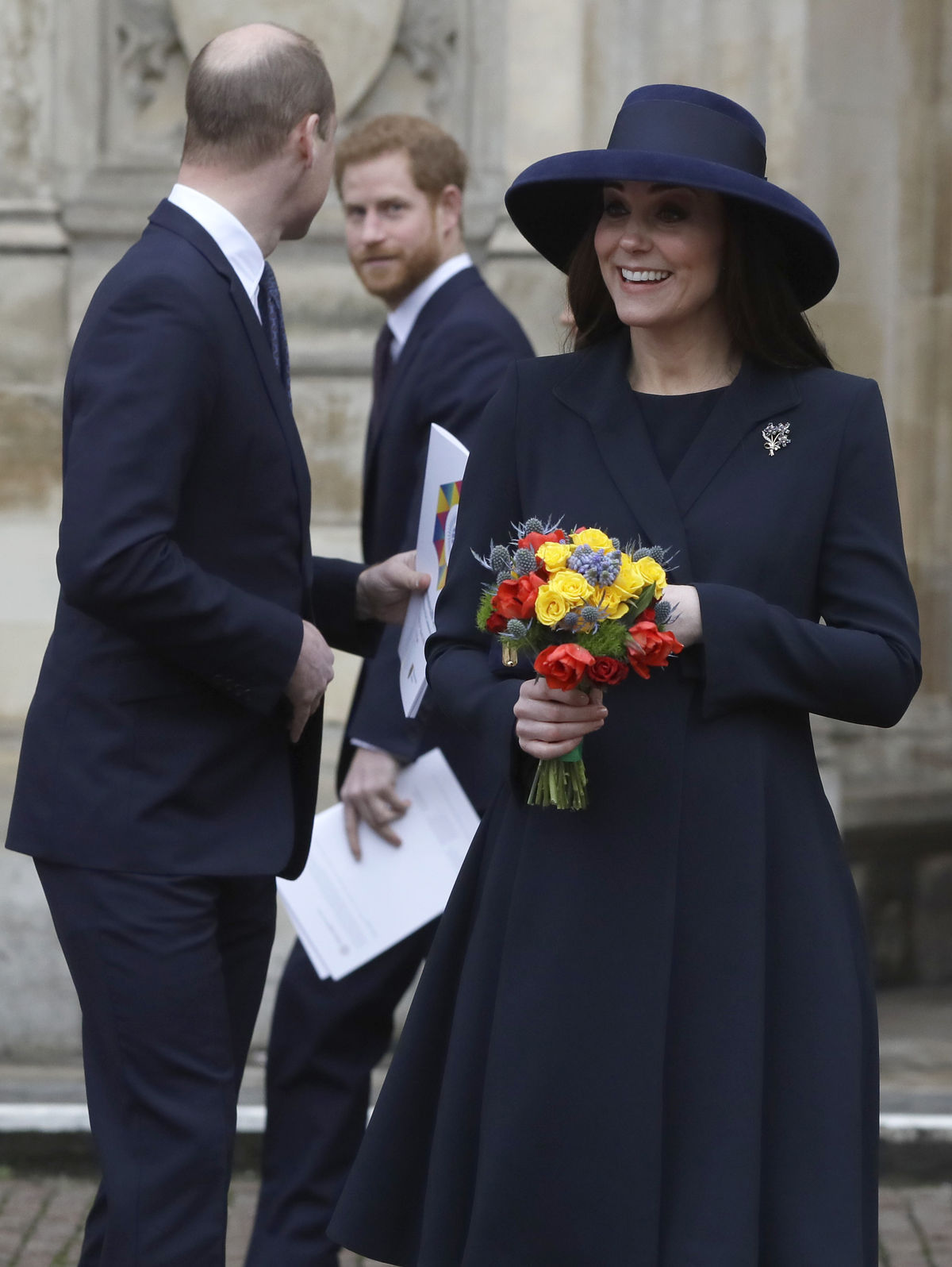 Princ William a vojvodkyňa Kate spolu s...