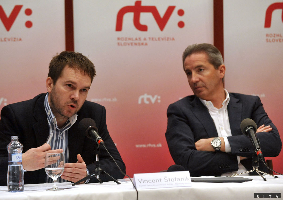 Nový šéf spravodajstva RTVS Vincent Štofaník na...