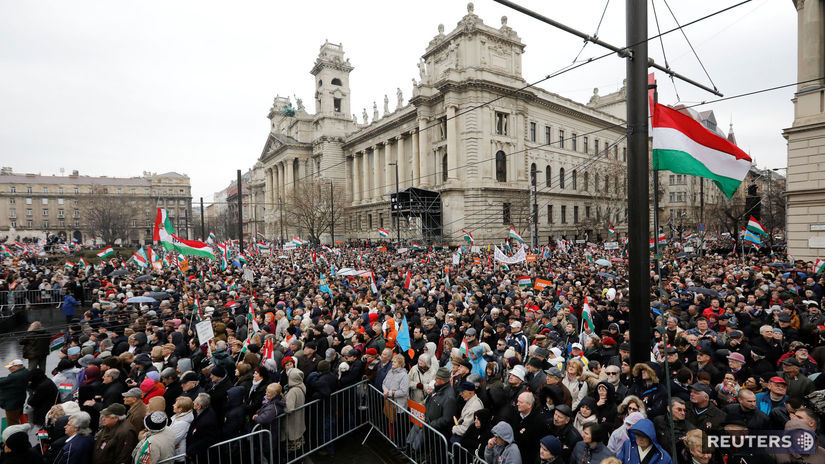 Maďarsko, pochod, Fidesz