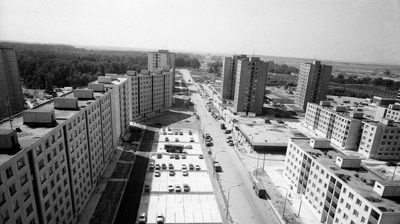 Petržalské sídlisko.