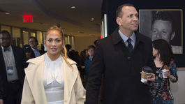 Speváčka Jennifer Lopez a jej partner Alex Rodriguez.