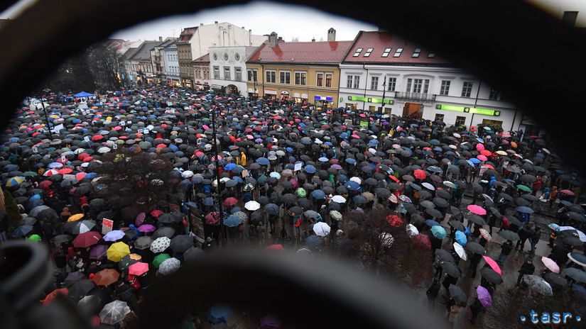 Za slušné Slovensko - Košičanov neodradil ani...