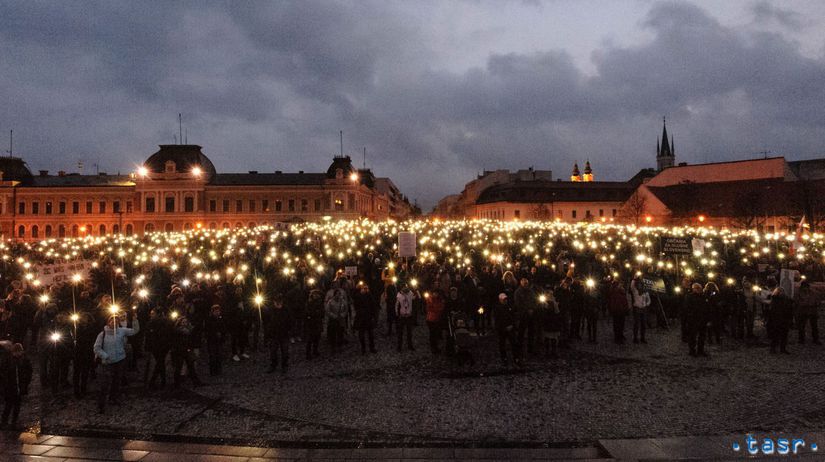 V Nitre sa zhromaždilo približne 3000 ľudí.