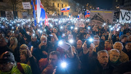 Ľudia v uliciach opäť žiadali slušné Slovensko a predčasné voľby