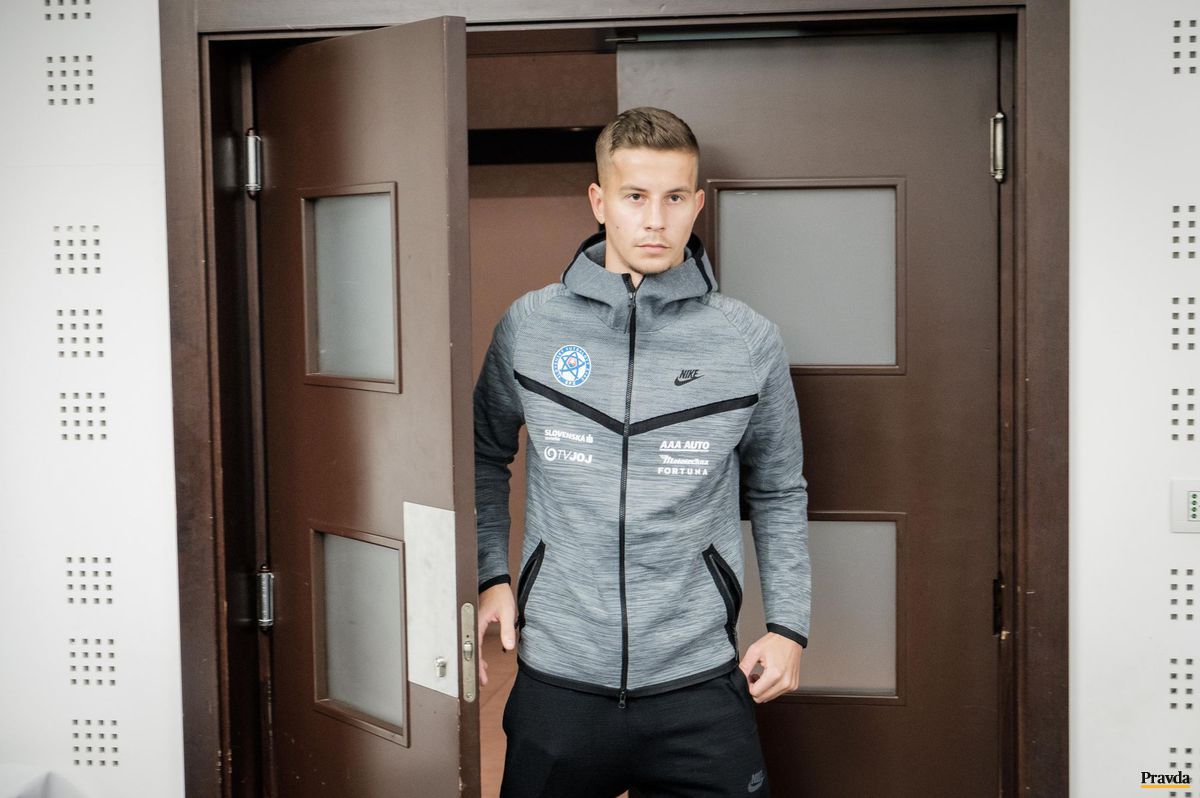 Ľubomír Šatka na zraze reprezentácie v Senci.