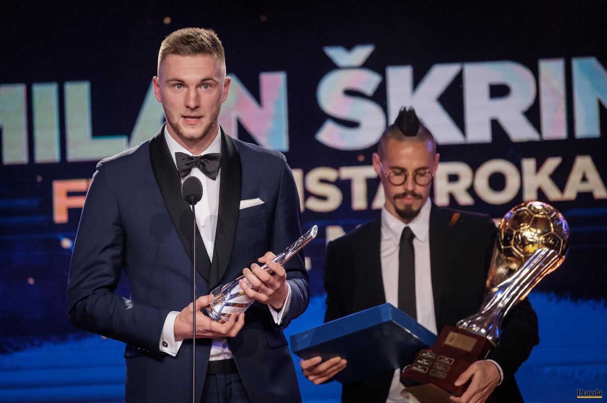 Milan Škriniar skončil v ankete Futbalista roka...