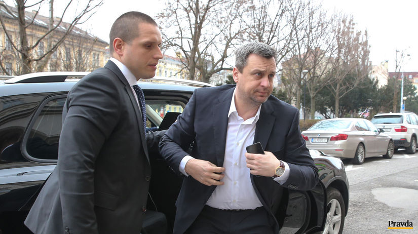Líder SNS Andrej Danko dorazil na stretnutie s...